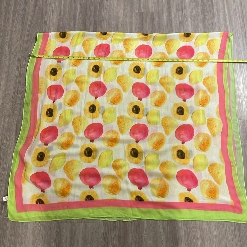 Michael Stars Revolve Women’s Sarong Colorful Fruity Print Convertible Colorful